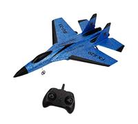 DEVNWIGMO Planeur Télécommandé SU-35 FX620, Avion RC pour Enfants et Débutants, Batterie Bleu 2