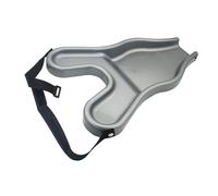 DEVNWIGMO Plateau de Lavage de Cheveux Portable, Bassine de Lavage Portable, Bac à Shampoing, Ergonomique et Léger En Polypropylène, Adapté Aux Personnes âgées, Gris