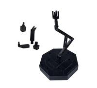 DEVNWIGMO Support Anime Figurine avec Base Modèle Socle Action Figure Stand Réglable Collectible Plateau Stockage Structure Large en PP Solide Adapté pour Passi, Noir