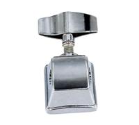 DEVNWIGMO Support de Pied de Batterie pour Batterie Percussion Plaque de Montage Tom sur Pied Fixation En Métal Accessoire Universel Batterie Résistance Longue, Style E