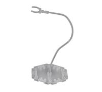 DEVNWIGMO Support pour Figurine Présentoir pour Base d'action Stable Socle pour Personnage D'Anime avec Base Élargie Anti-Vibration Approprié pour, Clair