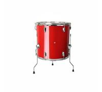 DEVNWIGMO Tambour de Supporters Tambour de Clameur Tambourin de Fans Caisse Claire Légère avec et Sangle pour Transport Facile Adapté aux Tournois Soutien d'Équipe, Rouge