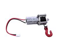DEVNWIGMO Treuil Automatique Accessoire Miniature Contrôle Système Télécommande Sans Fil Treuil Métallique Aluminium Simple à Installer Adapté pour Jouet Crawle, Seulement Treuil