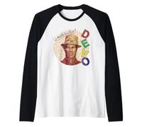 Devo are We Not Men Golfball Album Cover Retro Vintage Band Manche Raglan