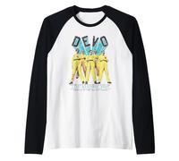 Devo Live World Tour 2009 Retro New Wave Punk Vintage Band Manche Raglan