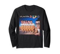 Devo Oh No It's Potatoes Funny Photo New Wave Vintage Band Manche Longue