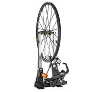 Premium TB-PF36 Support professionnel de dressage de roues mécanique + jauges noir