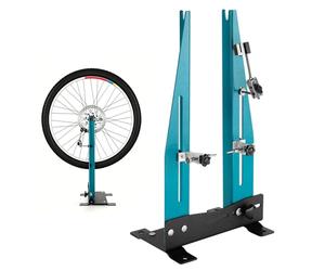 Dévoileur de Roues pour Vélo, Démontable, compatible Roues 16"-27.5" | Rotation 360° Réglage de la largeur 95-130mm,compatible avec les disques de frein de 140-180mm pour Vtt/Vélo de Route/Atelier