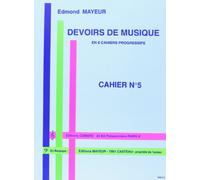 Mayeur - Devoirs De Musique Cahier 5