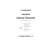 Devoirs de théorie Volume 3