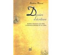 Devoirs d'écriture