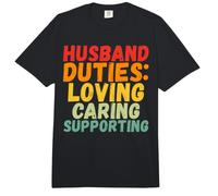 Devoirs du Mari Aimer, Prendre Soin du Mari Comfort Colors Adult Heavyweight T-Shirt