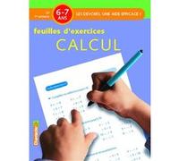 Devoirs - feuilles d'ex. calcul (6-7 a.) Annemie Bosmans (Auteur)