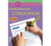 Devoirs - feuilles d'ex. conjugaison (8-9 ans) - Collectif - Chantecler - broché - Scolaire / Universitaire
