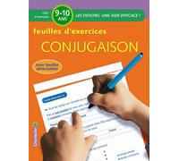 Devoirs - feuilles d'ex. conjugaison (9-10 ans) - Collectif - Chantecler - broché - Scolaire / Universitaire