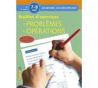 Devoirs - feuilles d'ex. problemes, operations (7-8 a.) 7-8ans - Emy Geyskens - Chantecler - broché - Scolaire / Universitaire