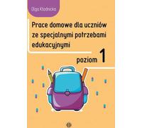 Devoirs pour les élèves à besoins éducatifs particuliers Niveau 1 Olga K³odnicka (Buch auf Polnisch)