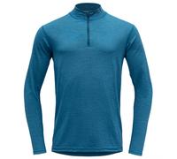 Devold - Breeze Half Zip Neck - Sous-vêtement mérinos - S - blue melange