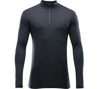 Devold Breeze Maillot Manches Longues à Fermeture éclair Torse Homme, Noir Modèle L 2022 sous-vêtement