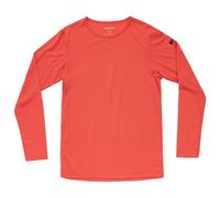 T shirt manches longues devold breeze merino 150 rouge homme