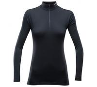 Sous maillot manches longues devold breeze half zip neck noir femme