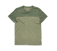 Devold - Classic Linear Tee - Haut en mérinos - XL - forest / lichen