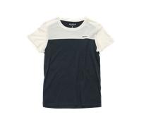 Devold - Classic Linear Tee Wmn - T-shirt en laine mérinos femme White/Ink - XL