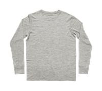 Devold - Classic LS - T-shirt en laine mérinos homme Grey Melange - L
