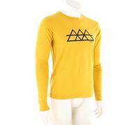 Devold Classic ''Triple'' LS Hommes T-shirt fonctionnel XL Jaune