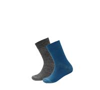 Devold - Daily Merino Light Sock 2 Pack Kid - Chaussettes en laine mérinos enfant Flood Mix - 31 - 34