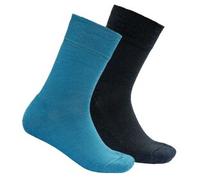 Devold Daily Merino Medium Sock 2pk Kid SC 593 023 B 313A MOON MIX Bleu 31-34 EU