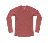 Tee shirt devold duo active merino 205 rouge femme