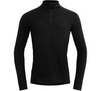 Devold T-shirt thermoactif Duo Active Merino Zip Neck Noir XL