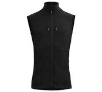 Devold - Egga Grid Merino Vest - Gilet en laine mérinos - L - caviar