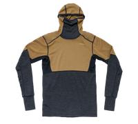 Devold - Expedition Arctic Pro Hoodie - Maillot thermique laine mérinos homme Wheat - S