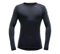 Devold T-shirt thermique homme Expedition Merino 235 manches longues Noir M