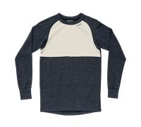 Devold - Expedition Merino Silk Shirt - Maillot thermique laine mérinos homme Ink / Offwhite - L