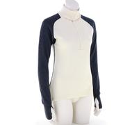 Devold Expedition Merino Silk Zip - Maillot thermique laine mérinos femme Ink / Offwhite S