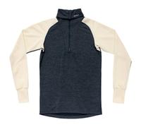 Devold - Expedition Merino Silk Zip - Sous-vêtement mérinos - M - ink / off-white