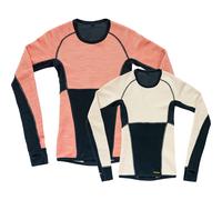 Devold Femme Chemise à manches longues Mérinos TUVEGGA coral 25/26 - M