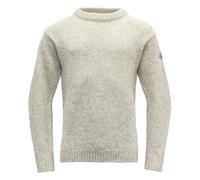 Devold Homme Nansen Crew Neck Pull, Gris, L