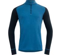 Devold Hommes Chemise à col zippé Merino 205 ACTIVE DUO blue/ink 25/26 - XL