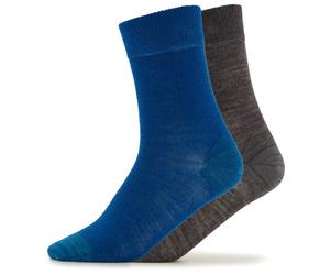 Devold - Kid's Daily Merino Light Sock 2-Pack - Chaussettes multifonctions - EU 25-27 - flood mix