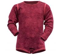 Devold - Kid's Duo Active Merino Body - Combinaison - 68 - beetroot