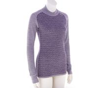 Devold Kvitegga Merino 230 Cross Neck Femmes T-shirt fonctionnel S Violet