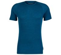 Devold Of Norway Lauparen Merino 190 Short Sleeve Base Layer Bleu XL Homme