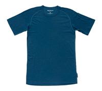 T-shirt fonctionnel homme Devold Lauparen Merino 190 Base Tee Man Taille: XXL / Couleur: bleu foncé
