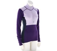 Devold - Women's Lauparen Merino 190 Zip Neck - Sous-vêtement mérinos - L - orchid / lilac / ink
