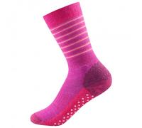 Devold - Multi Medium Kid Sock No-Slip - Chaussettes multifonctions - EU 25-27 - fuchsia stripe