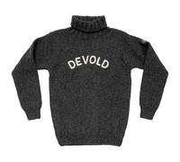 Devold - Nansen Legacy High Neck - Pull en laine - S - anthracite / off-white